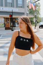 USA Basic Crop Navy