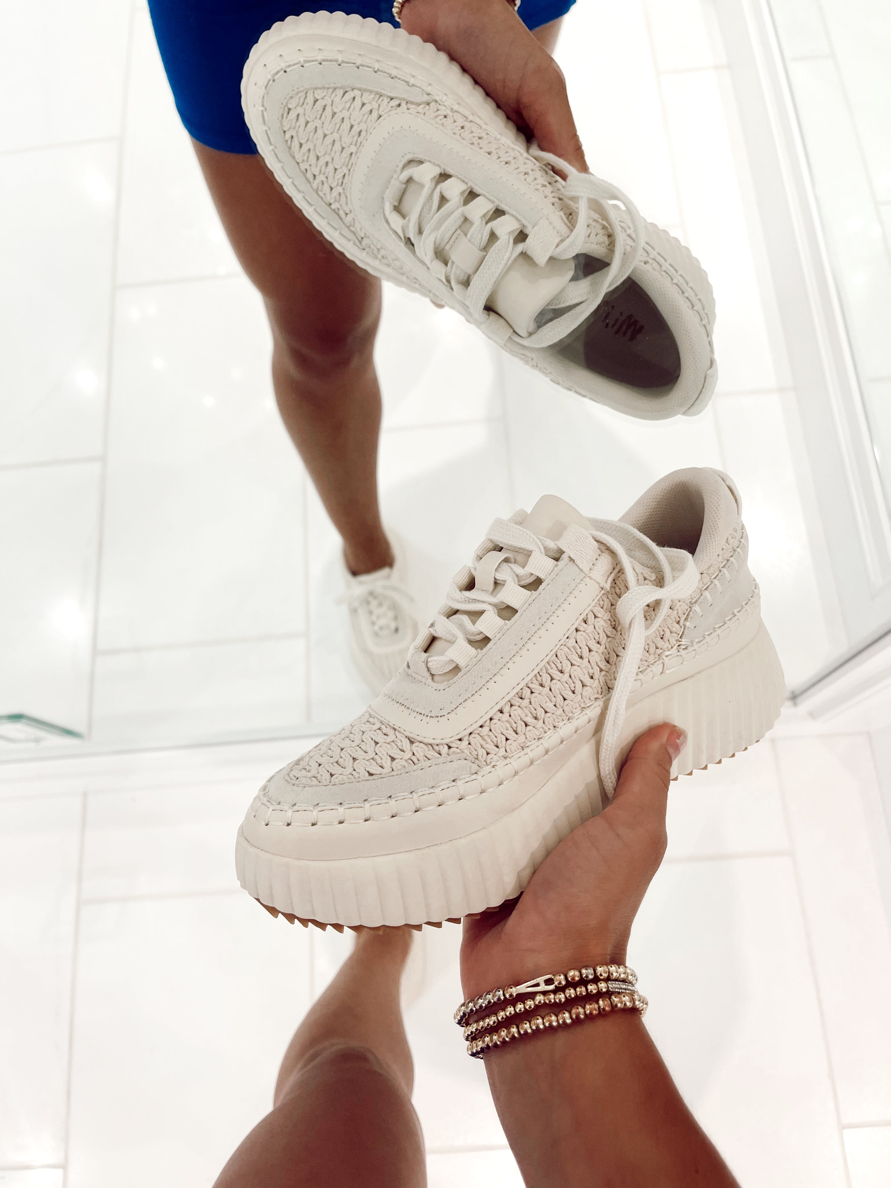 Knit Sandstone Sneaker