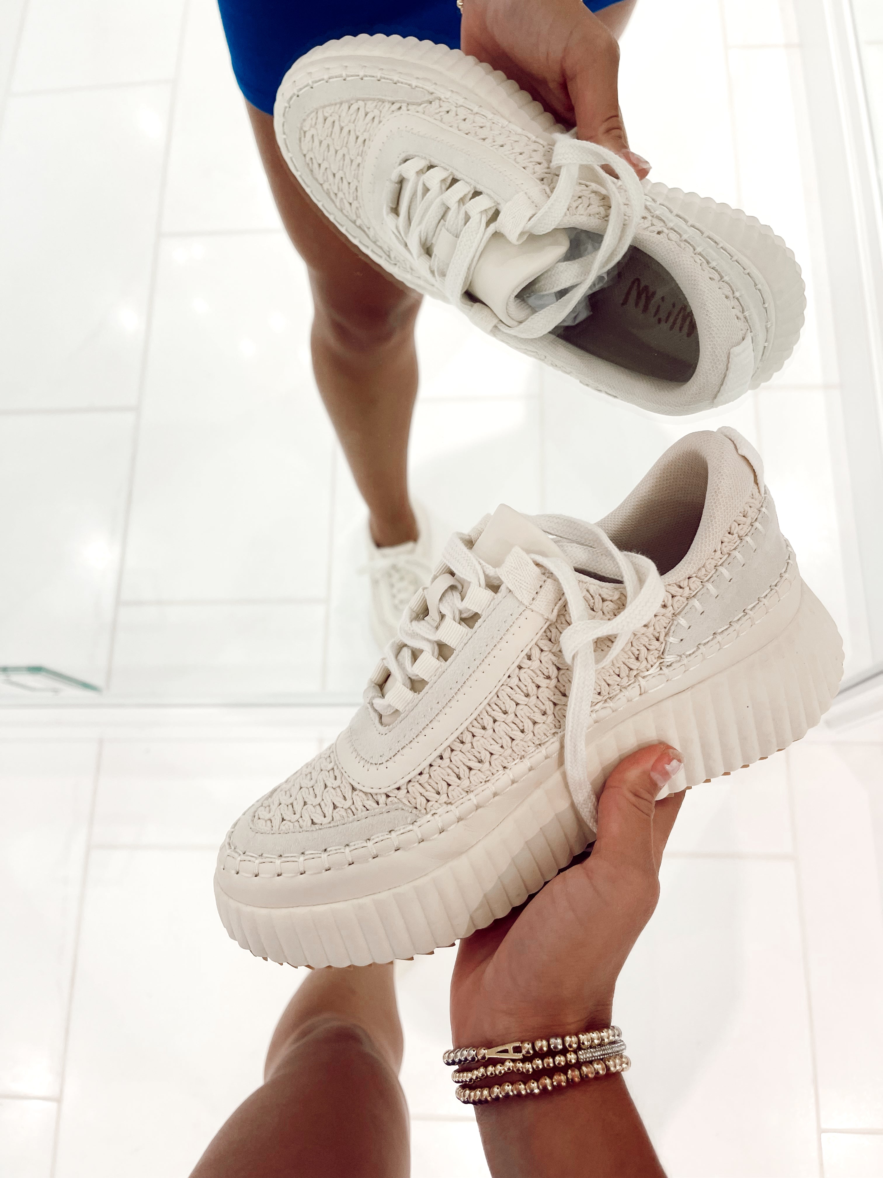 Knit Sandstone Sneaker