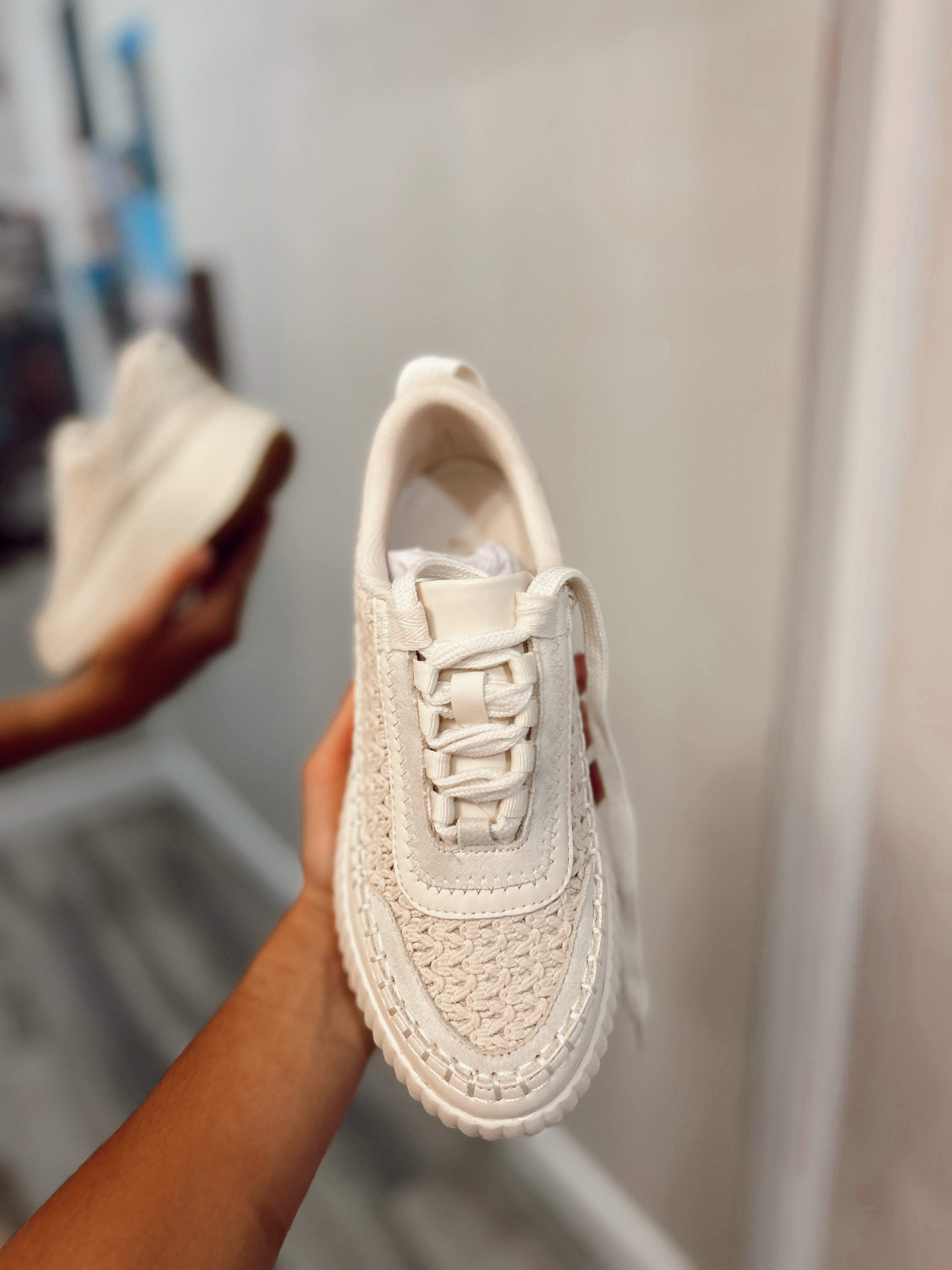 Knit Sandstone Sneaker