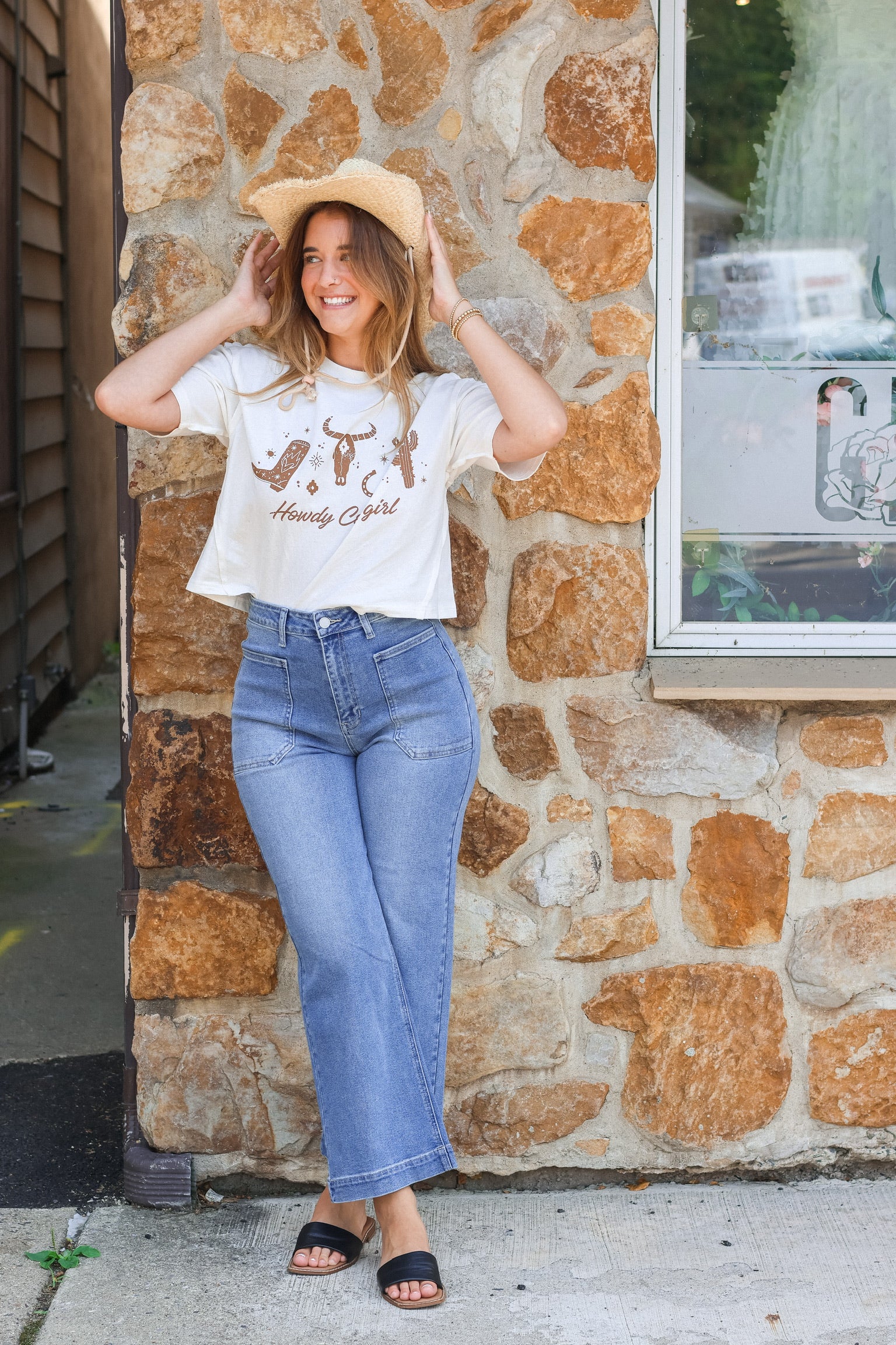 Howdy Cowgirl Tee