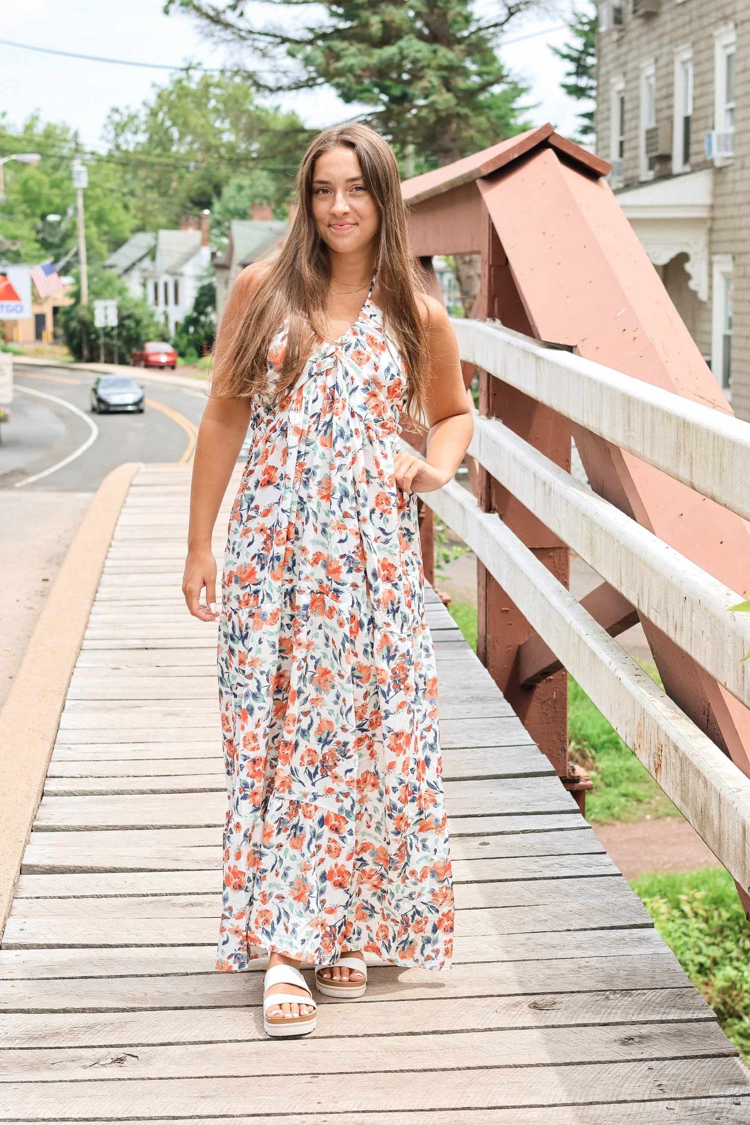 Island Getaway Maxi Orange