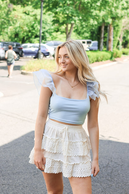 Summer Days Skirt White