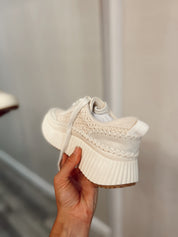 Knit Sandstone Sneaker