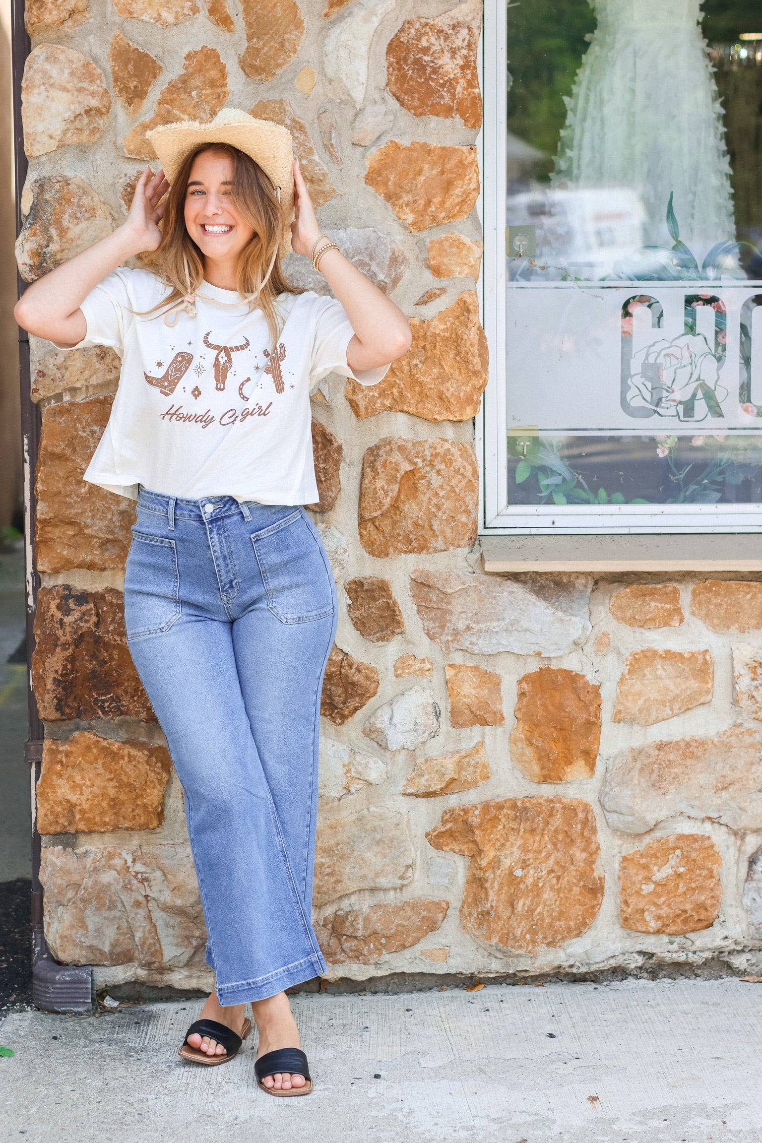 Howdy Cowgirl Tee