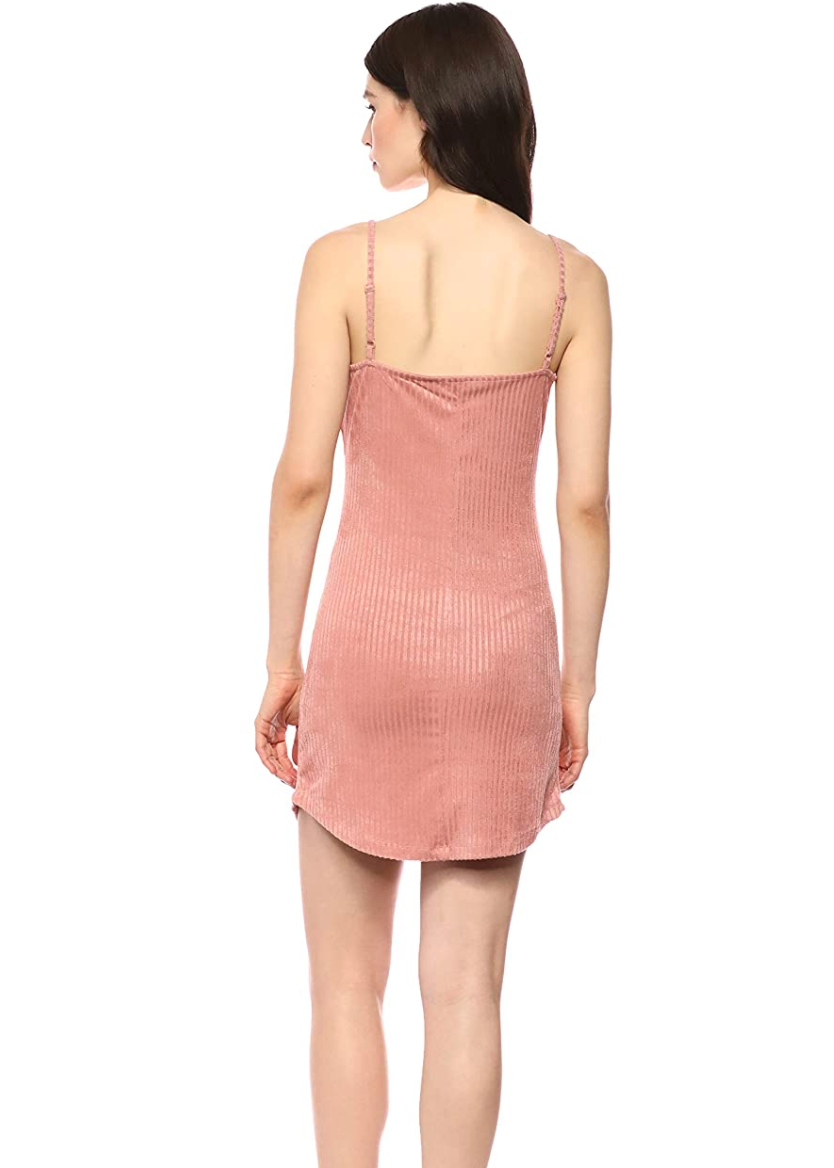 Soft Suede Tank Dress