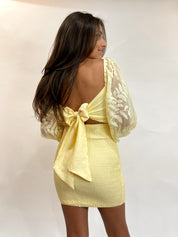 Ravello Mini Dress Lemon