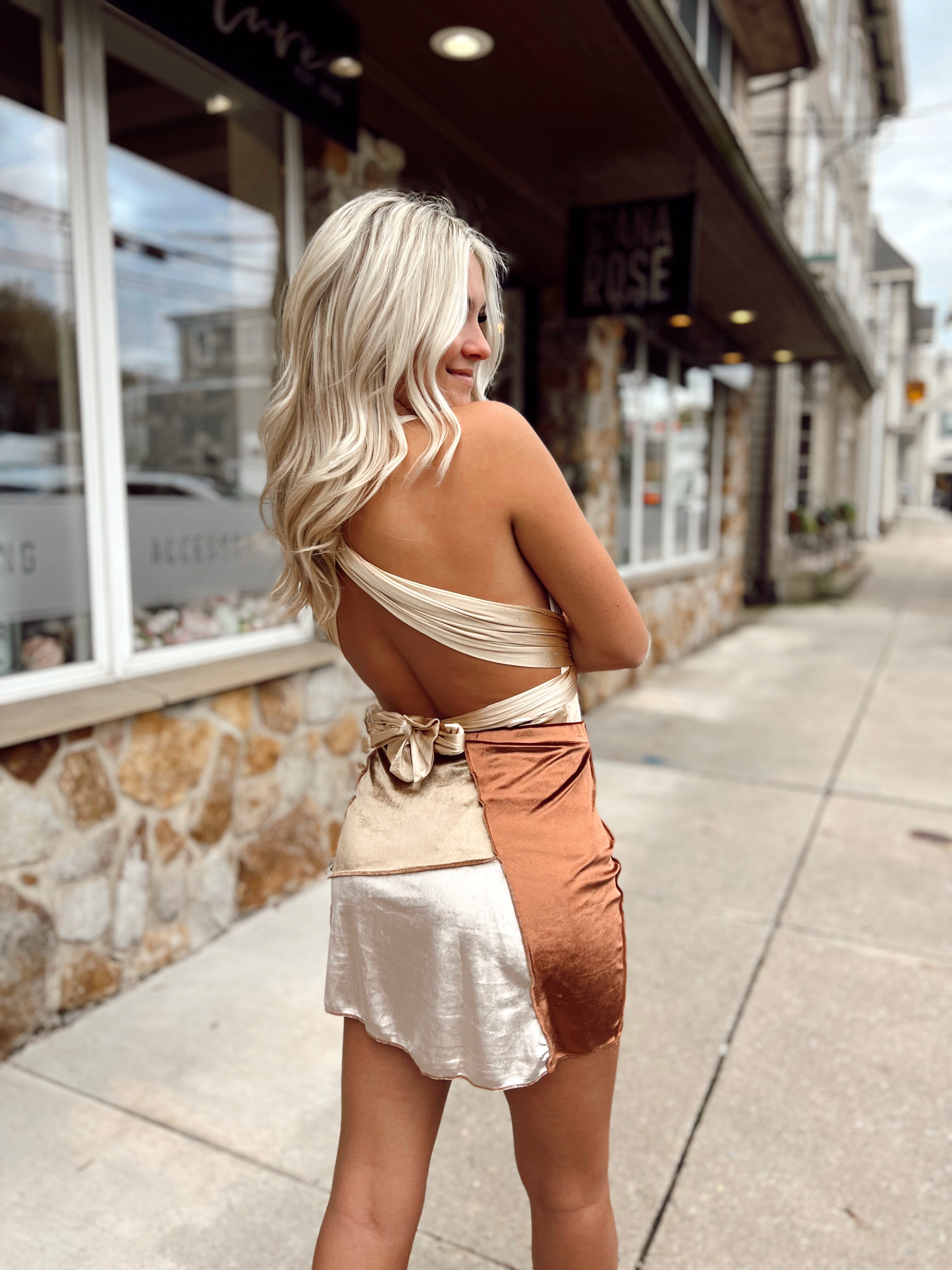 Velvet Crush Mini Skirt