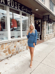 Bell Sleeved Babe Blue