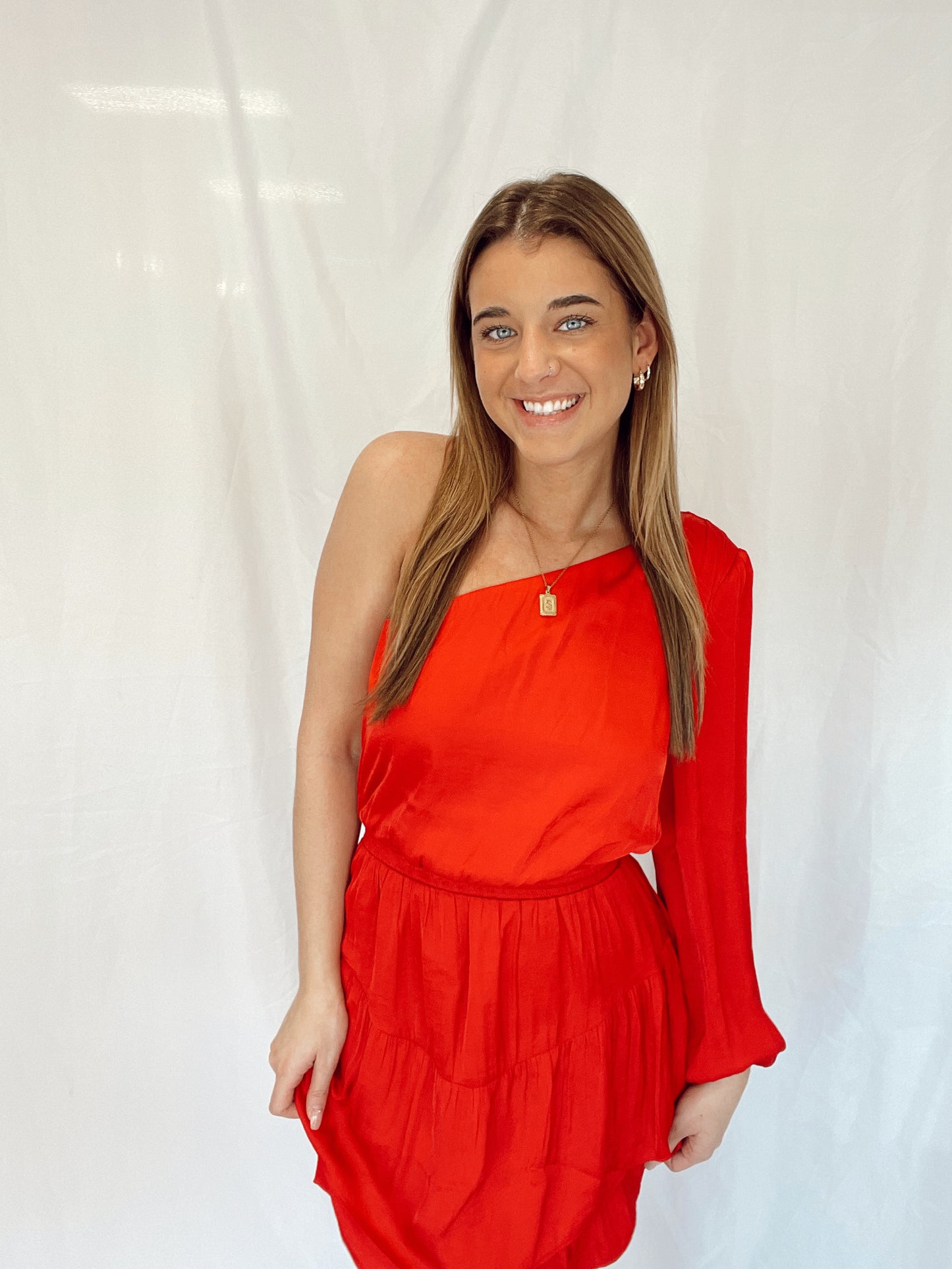 Zeina Red Dress