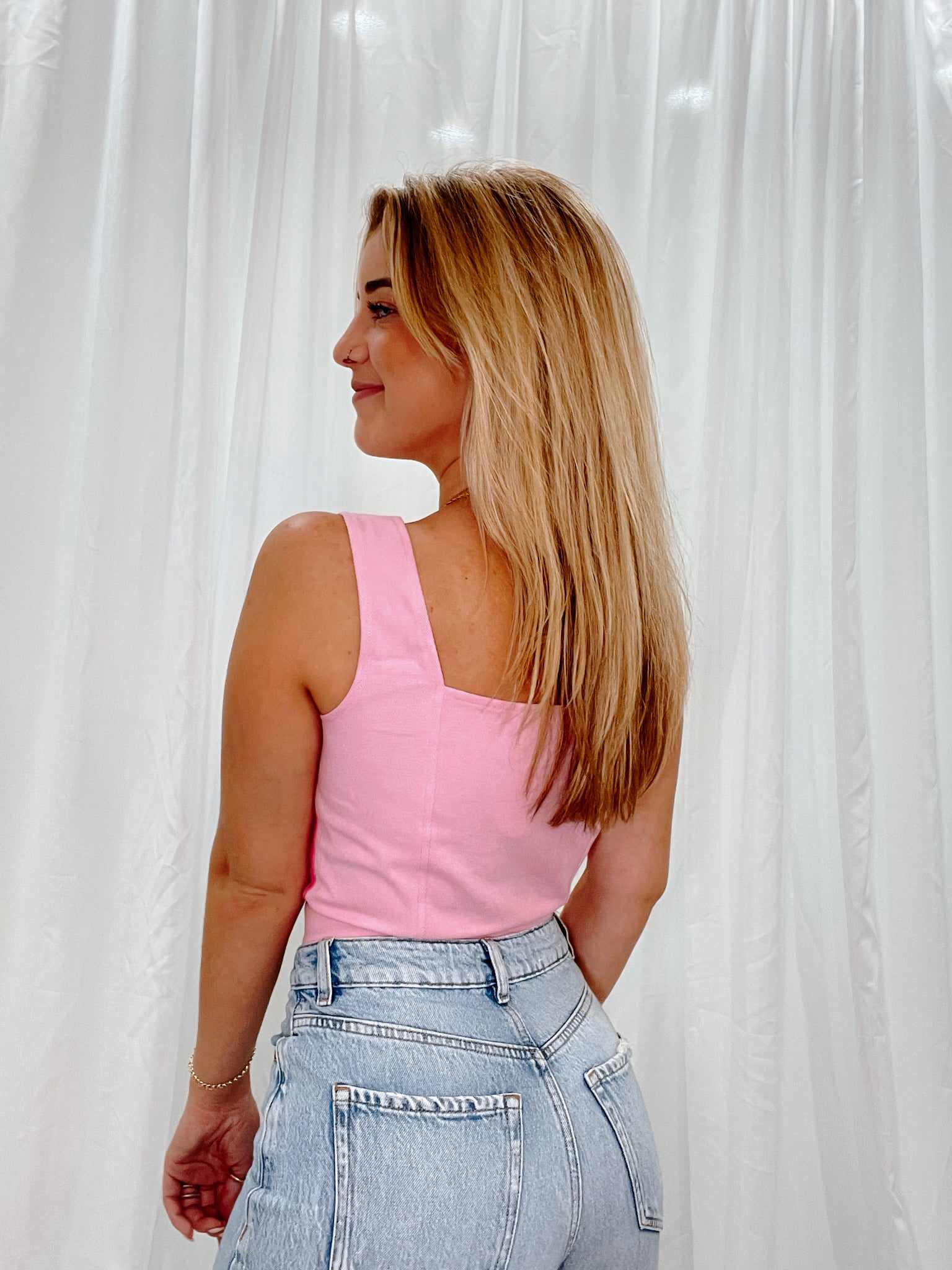 Blossom Color Block Top
