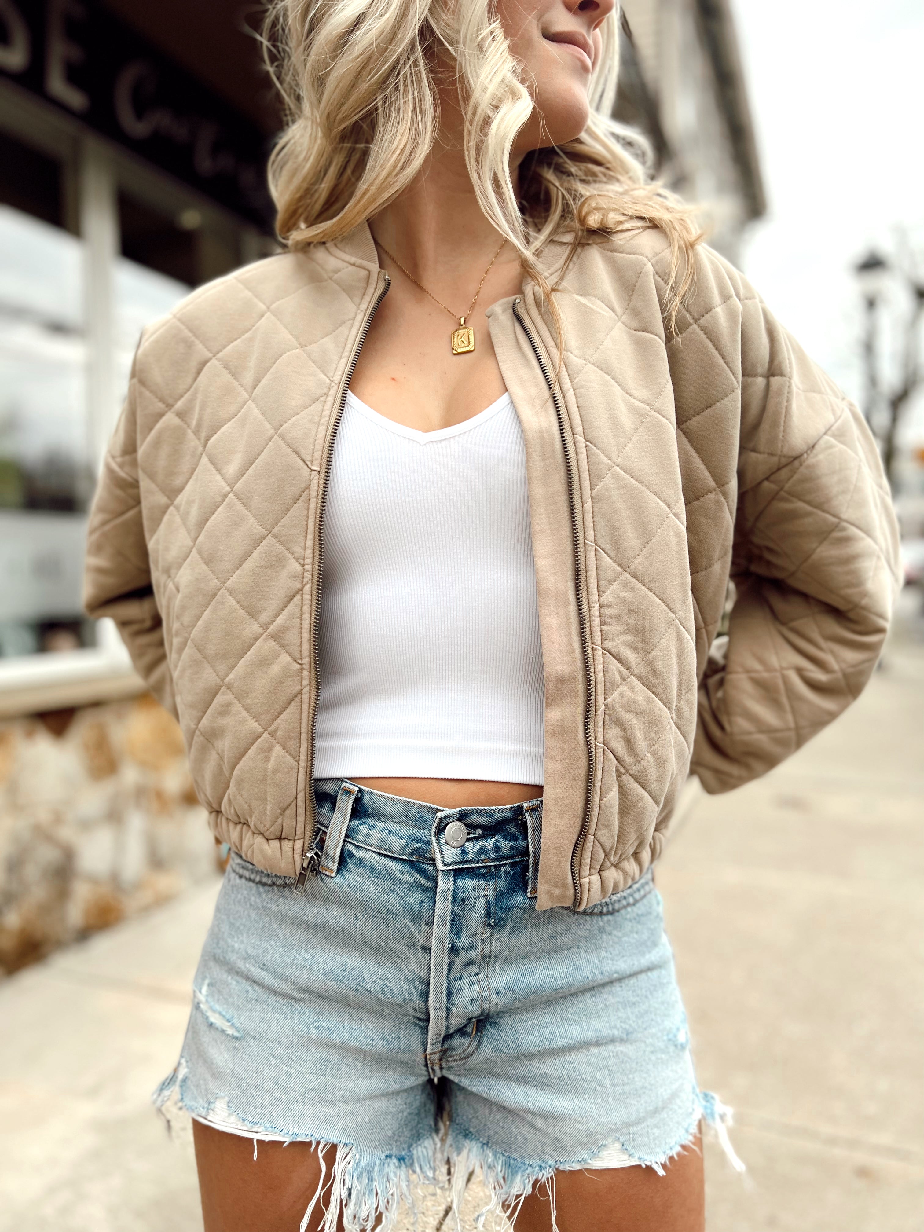 Arizona Quilted Bomber