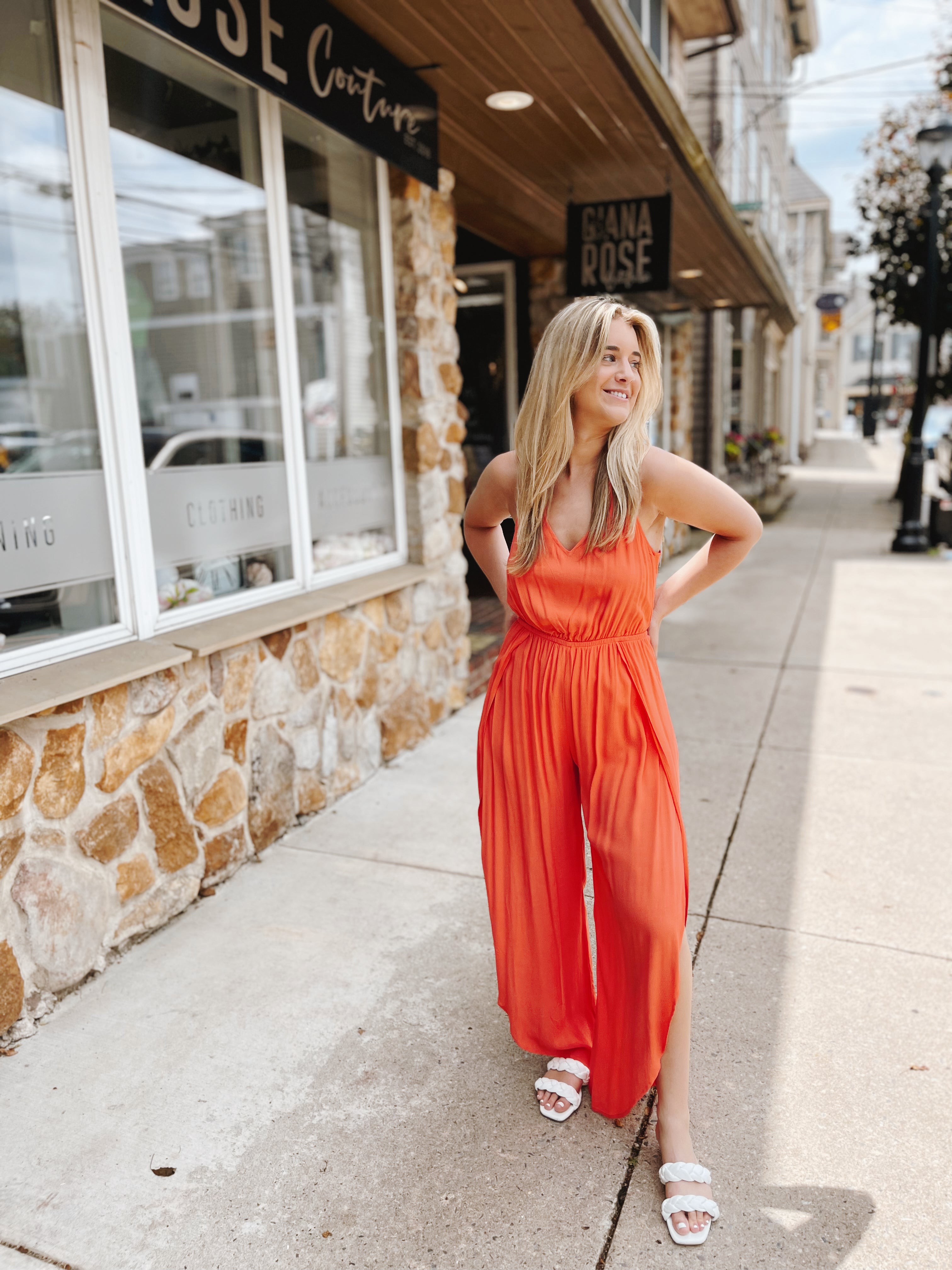 Peachy Keen Jumpsuit