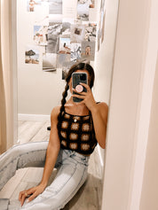 Happy Days Crochet Crop