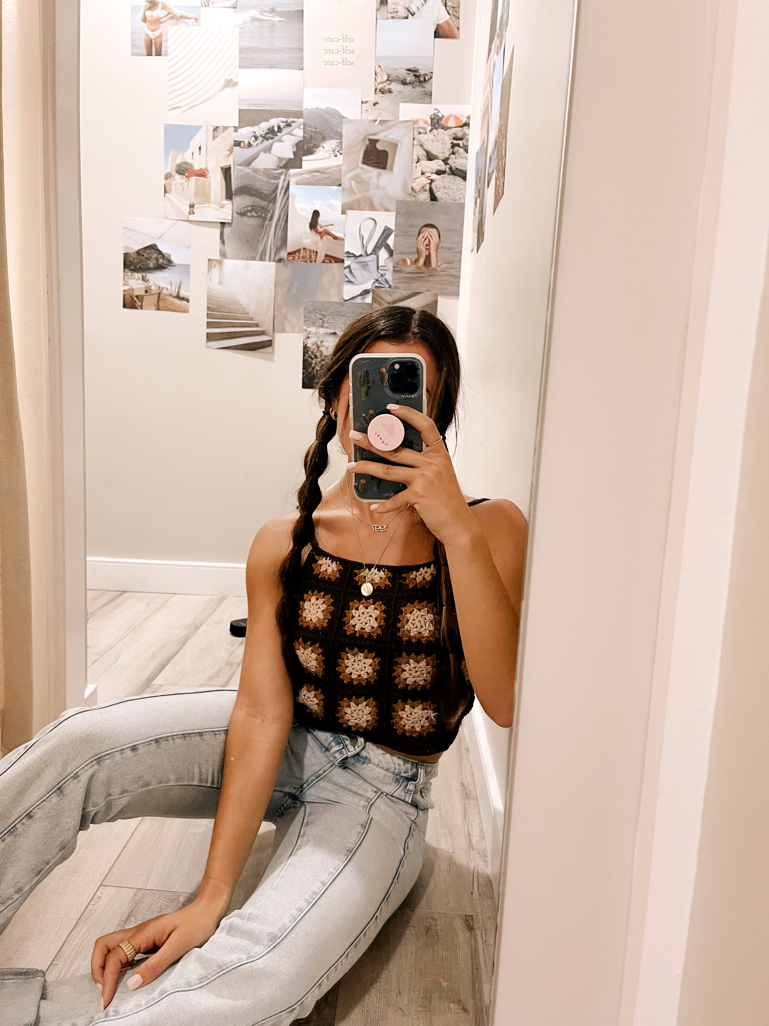 Happy Days Crochet Crop