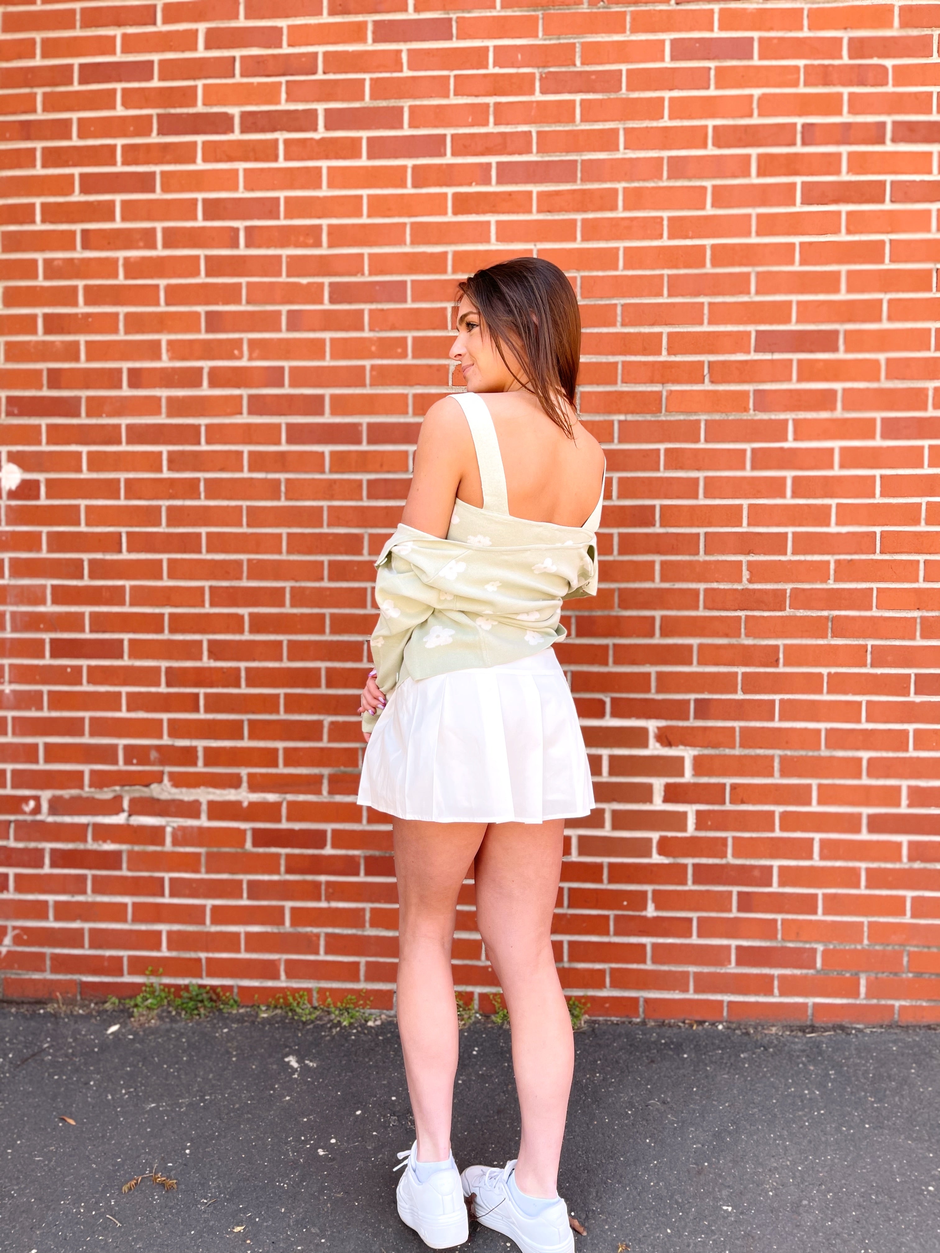 White Tennis Skirt