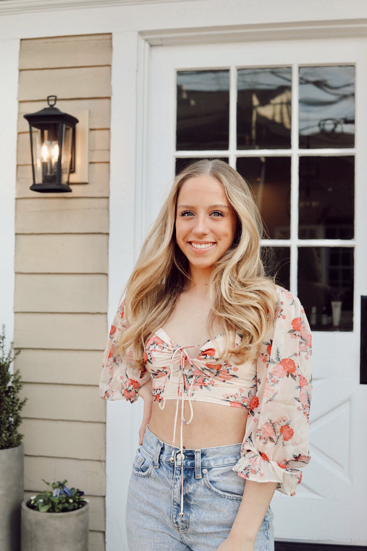 Capri Crop Red