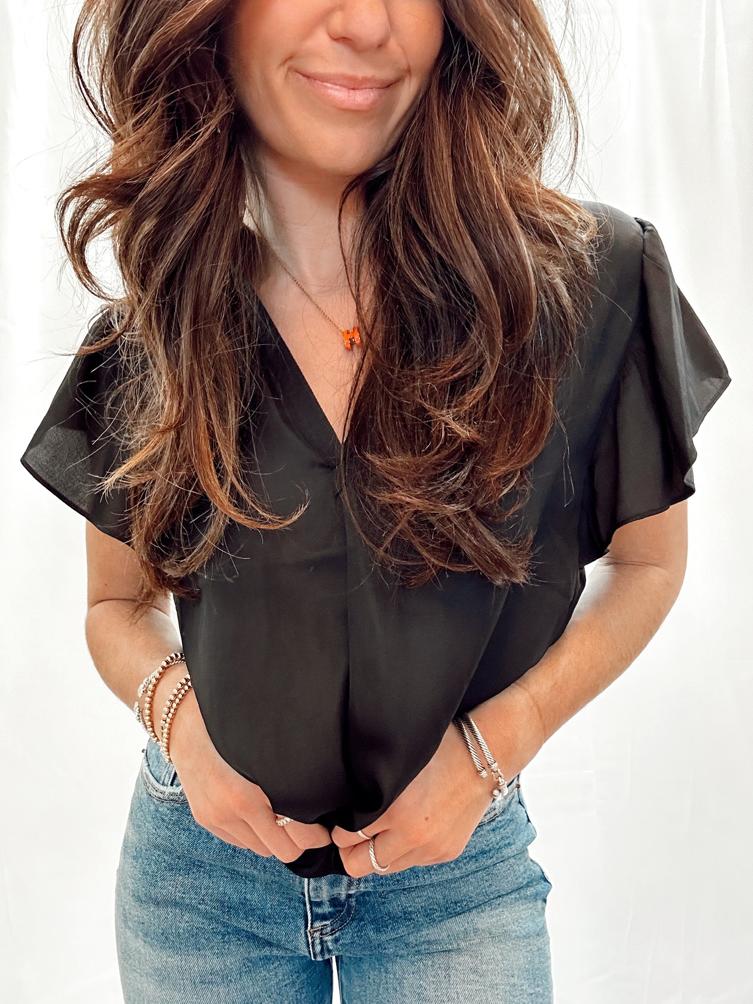 Take it Easy Blouse Black