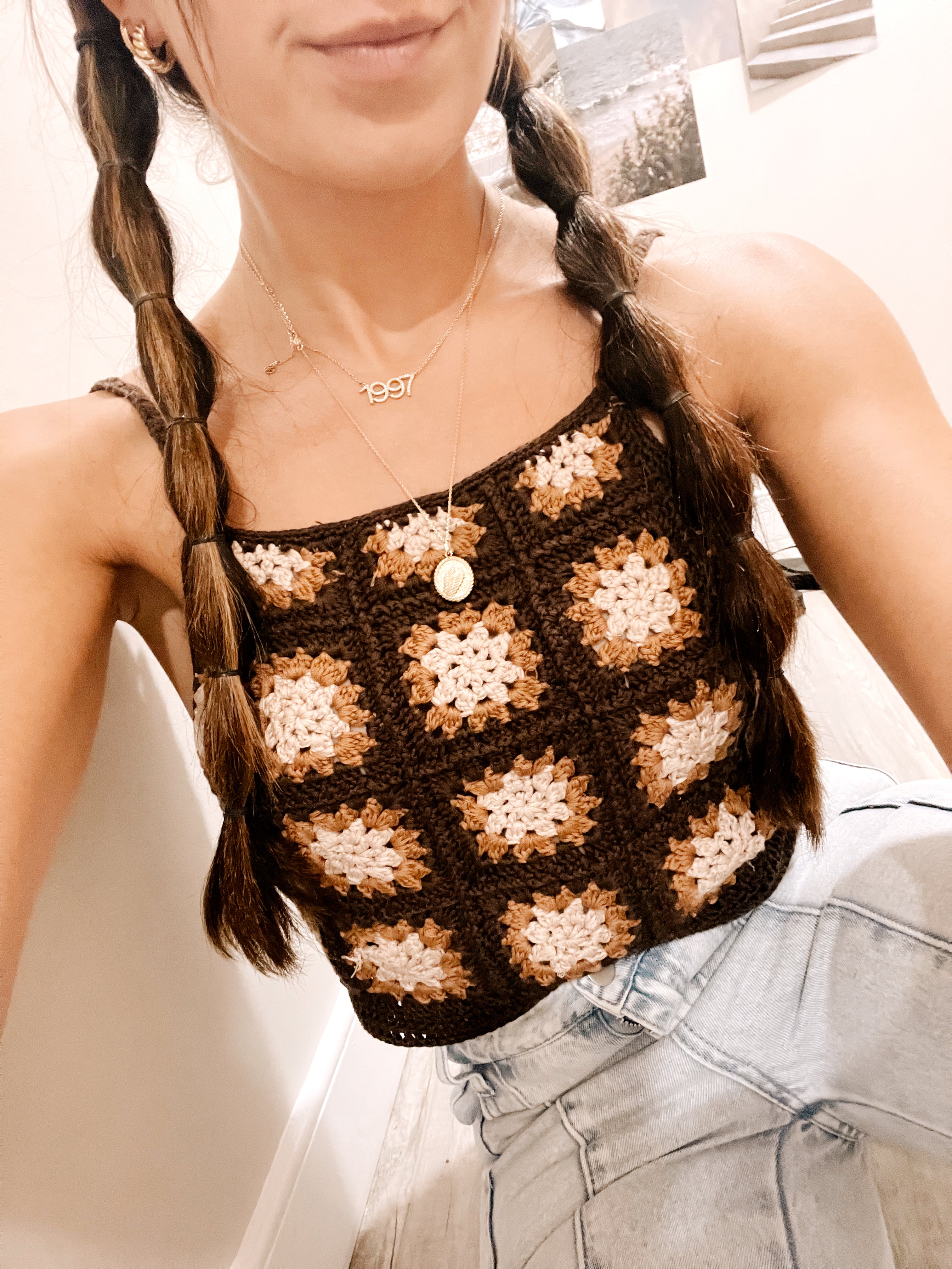 Happy Days Crochet Crop