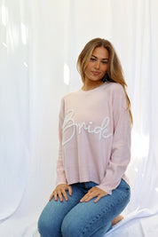 BRIDE Barbie Inspired Sweater Baby Pink