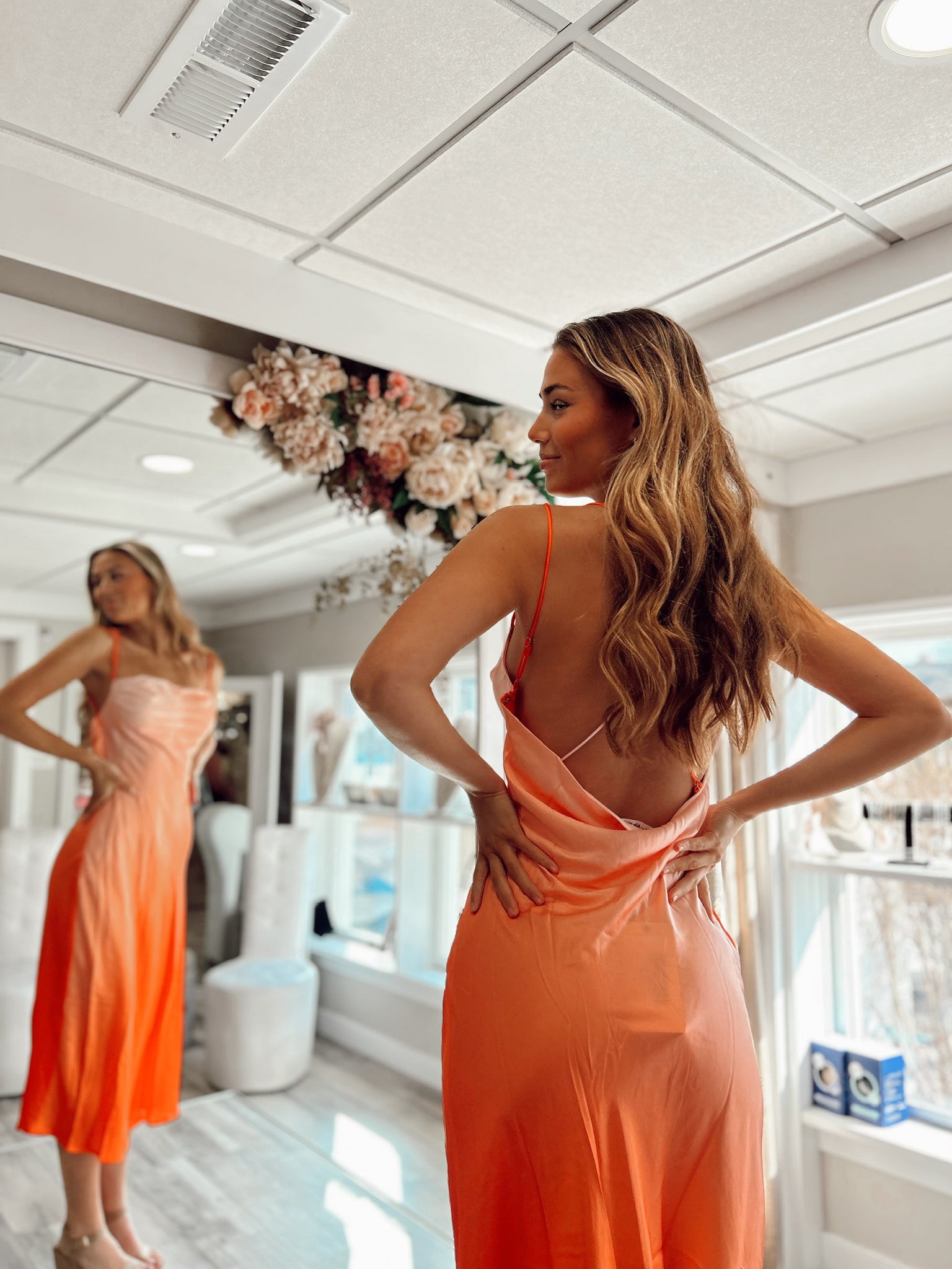 Creamsicle Slip Dress Giana Rose Couture Creamsicle Slip Dress Giana Rose Couture