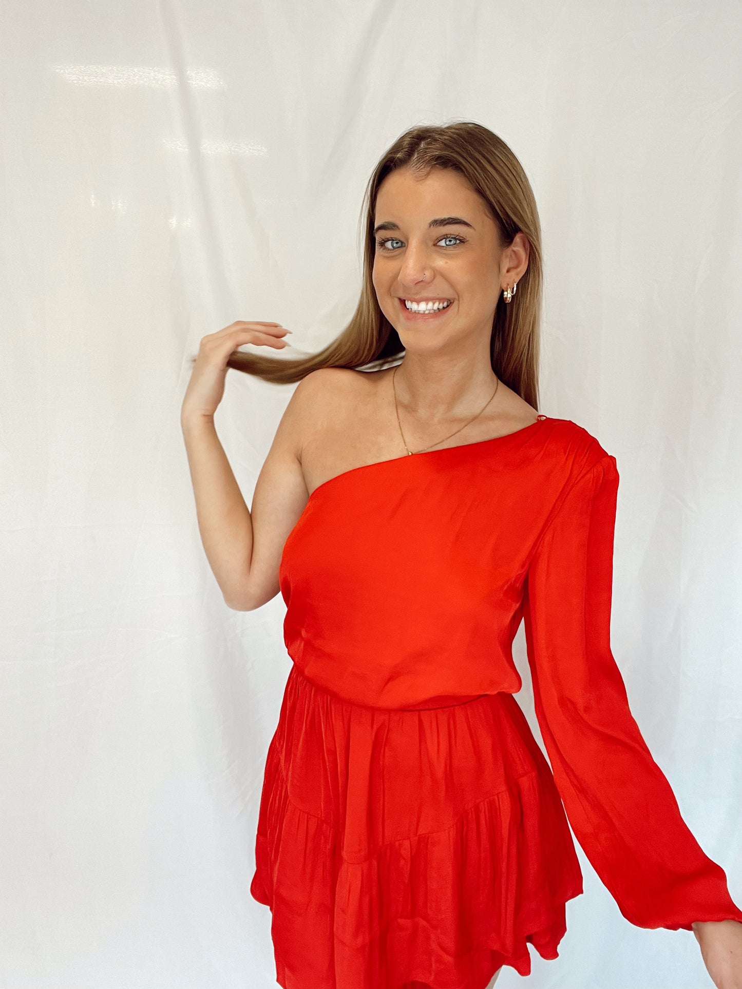 Zeina Red Dress