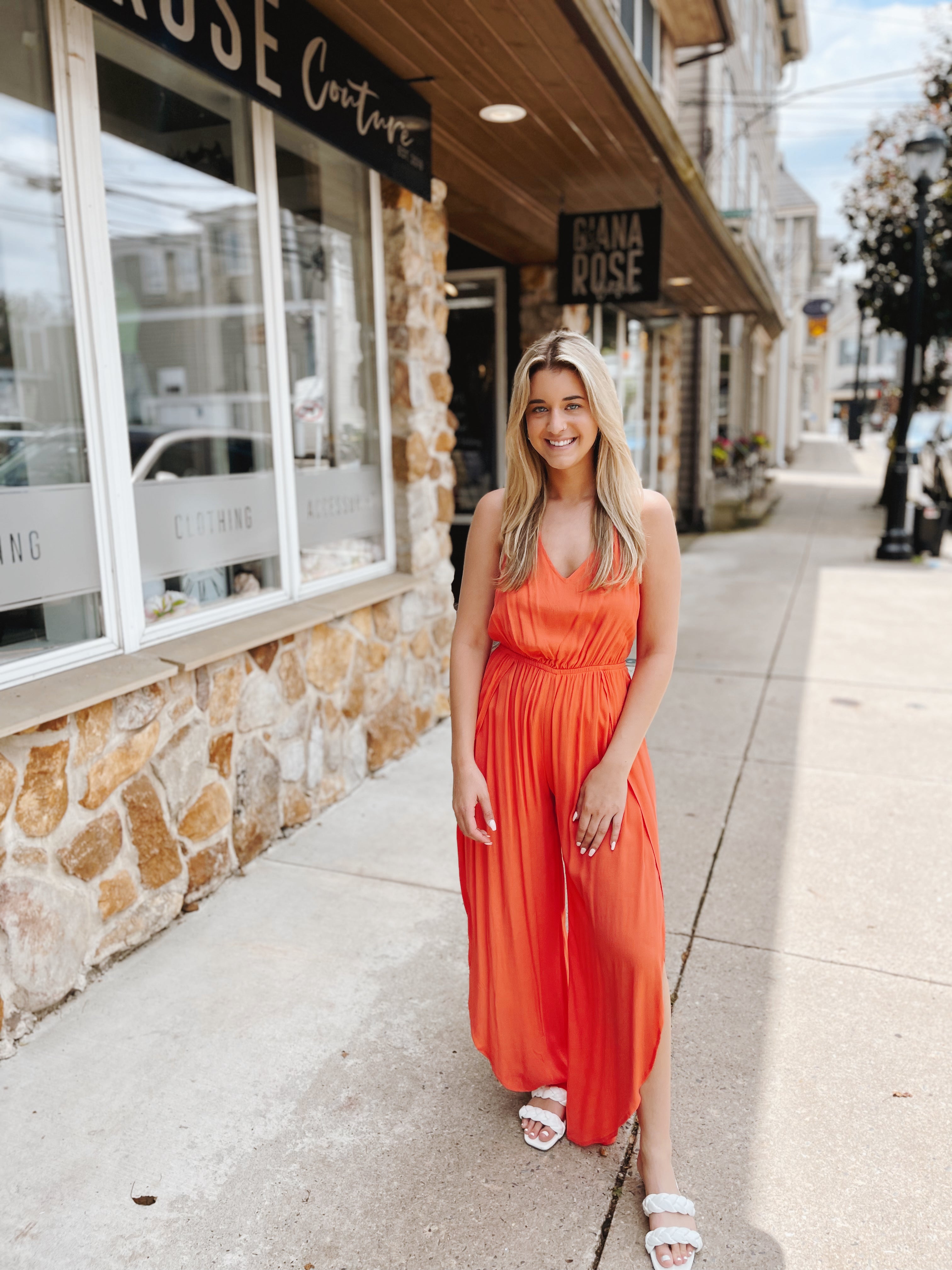 Peachy Keen Jumpsuit