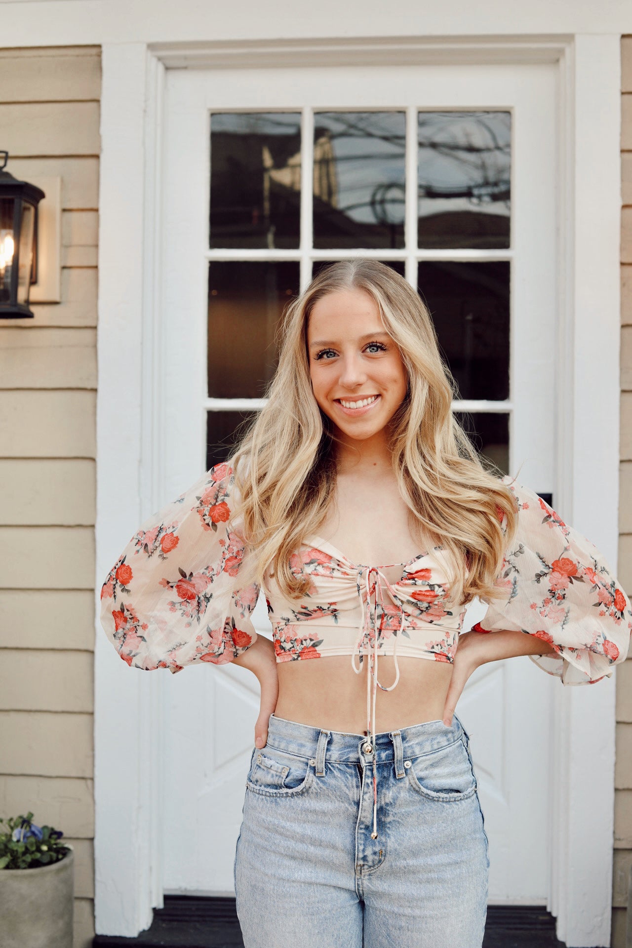 Capri Crop Red