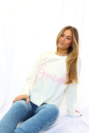 BRIDE Barbie Inspired Sweater White