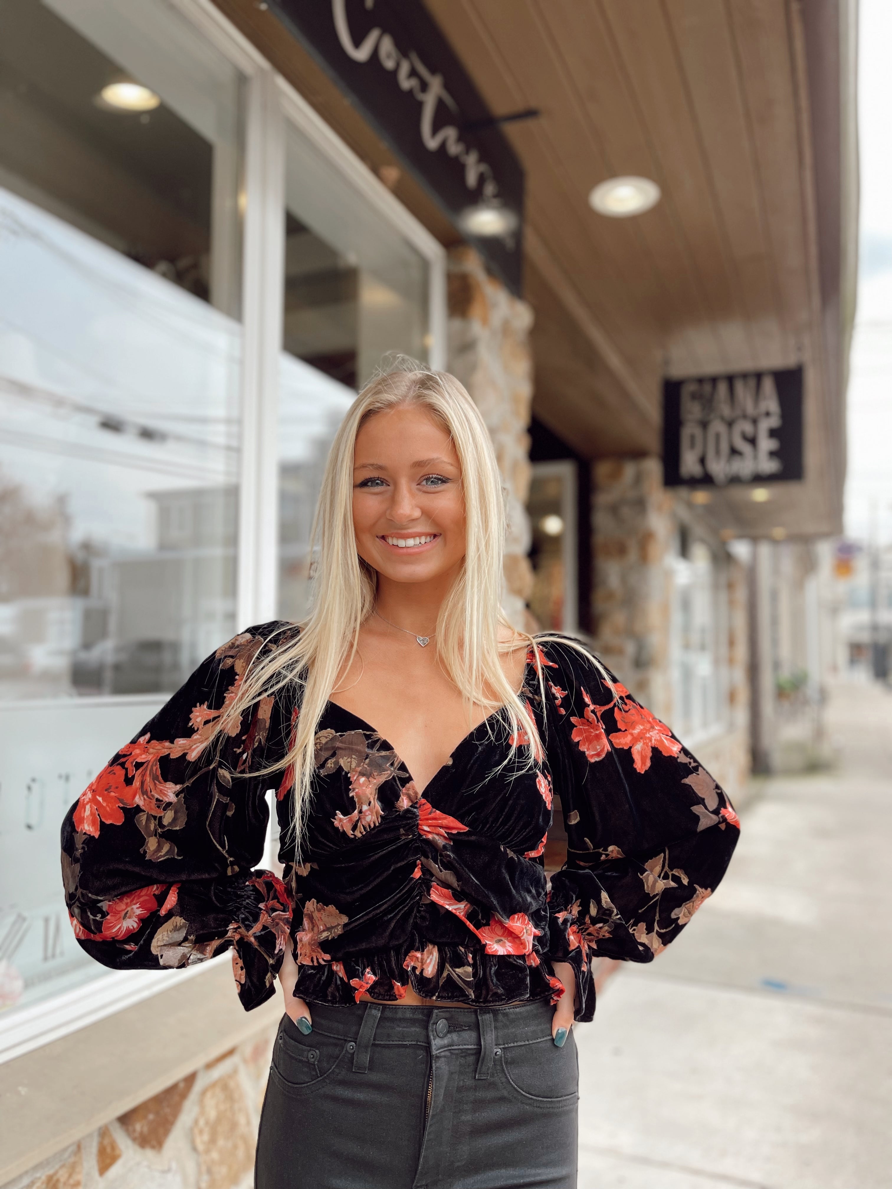 Dream Date Top Velvet Crush