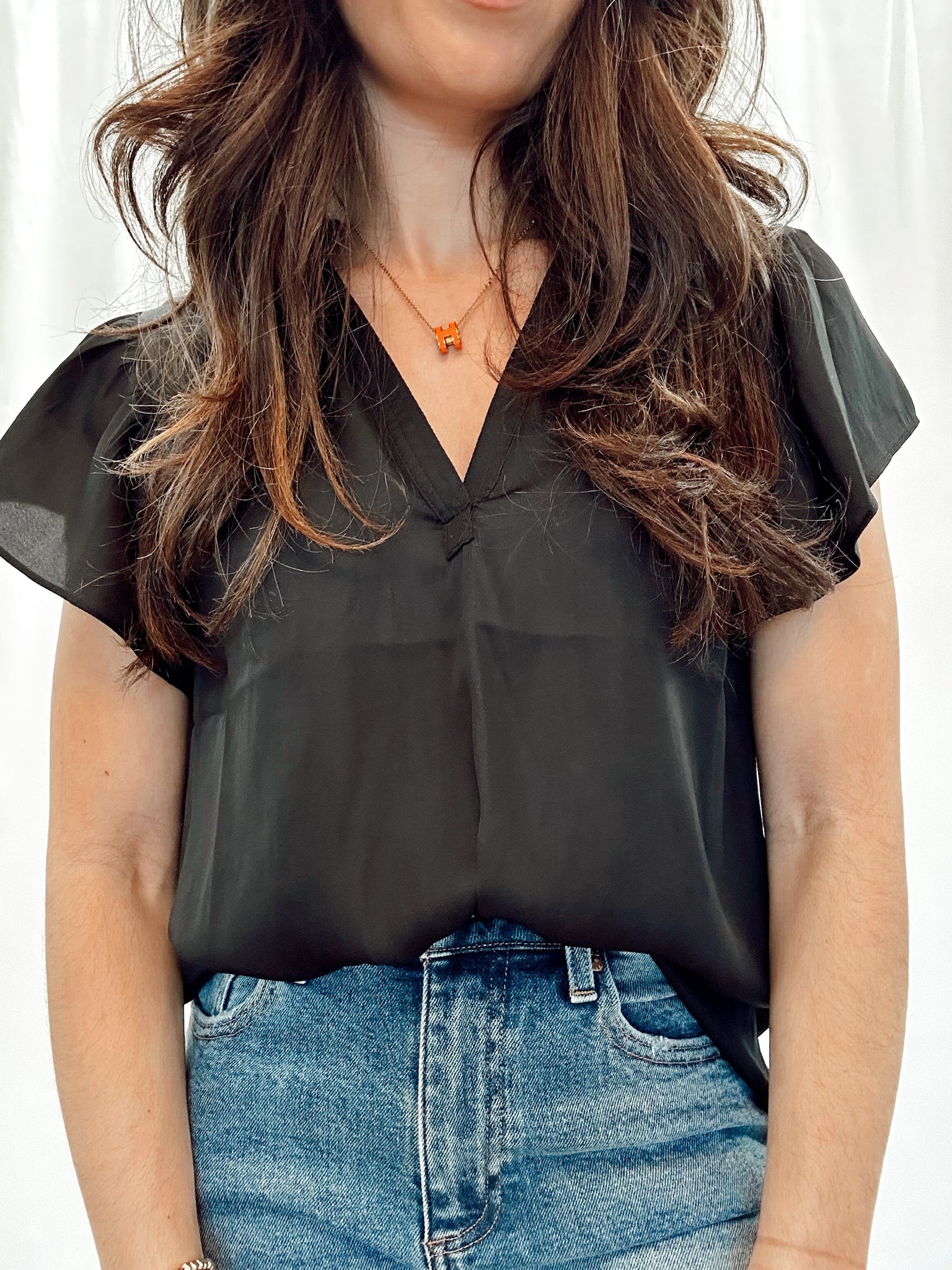 Take it Easy Blouse Black