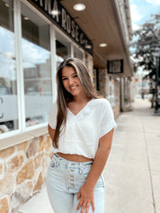 Easy Ivory Top