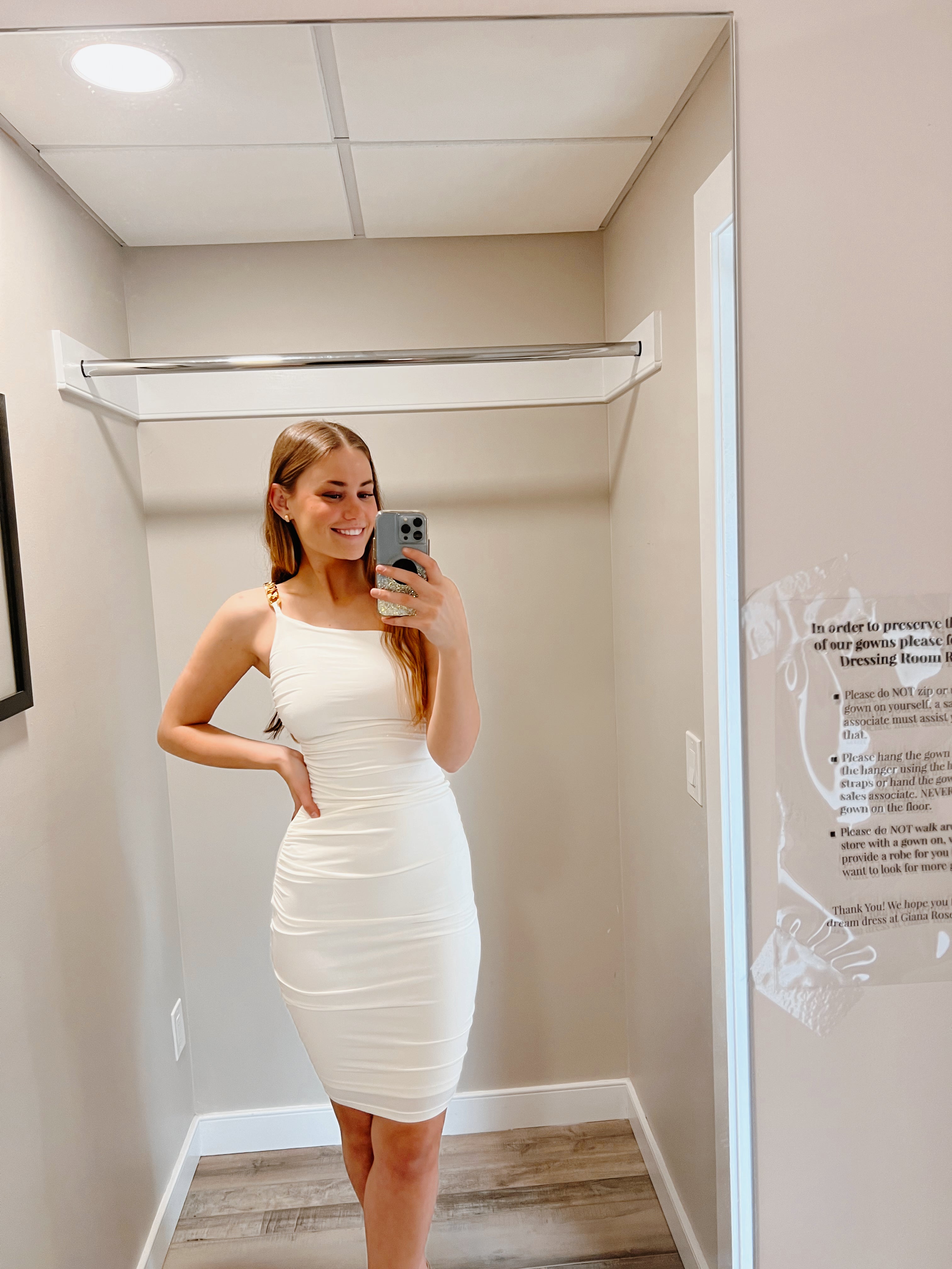 Alyssa Chain Midi Ivory