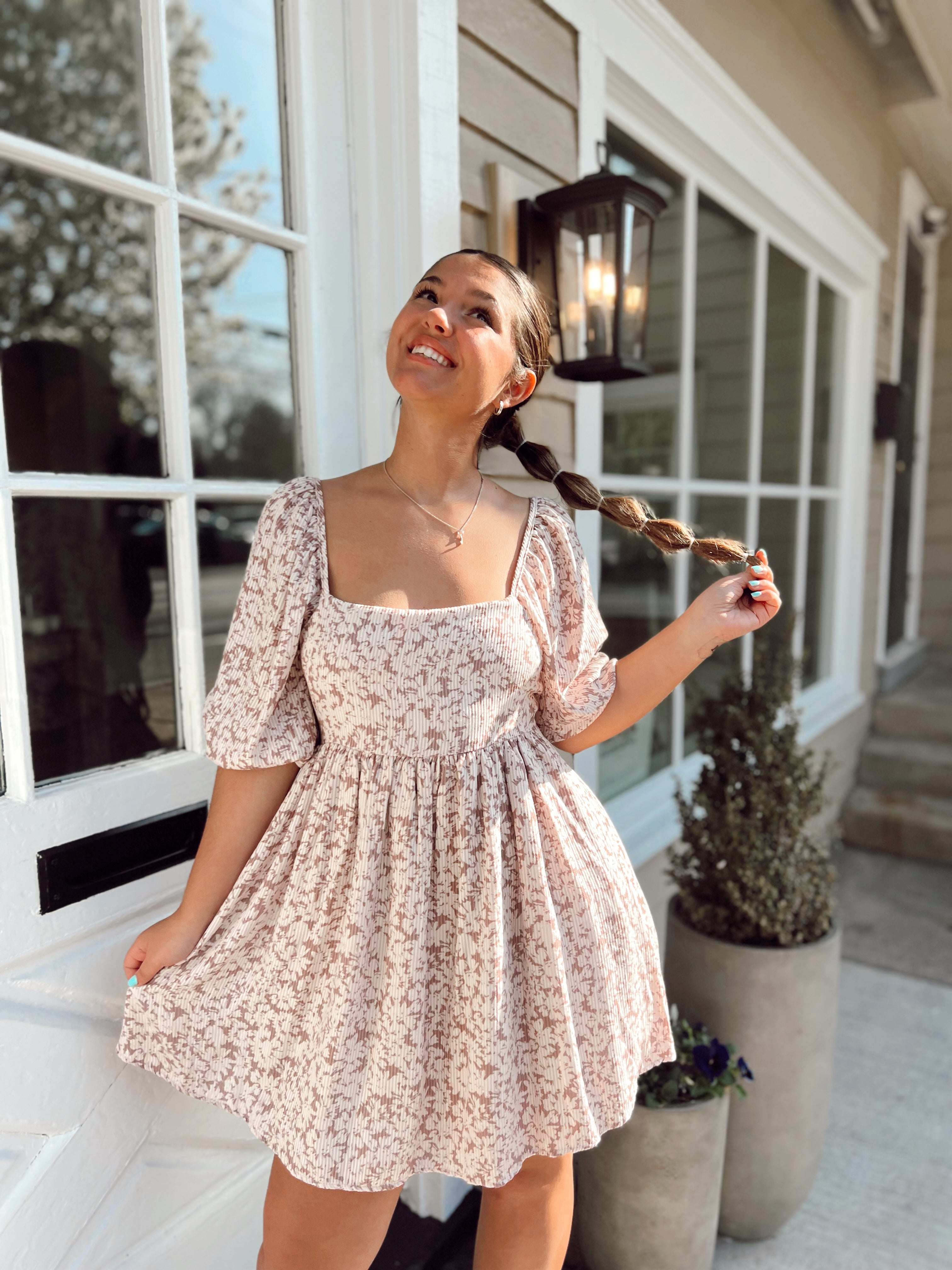 Wander Away Dress Rose