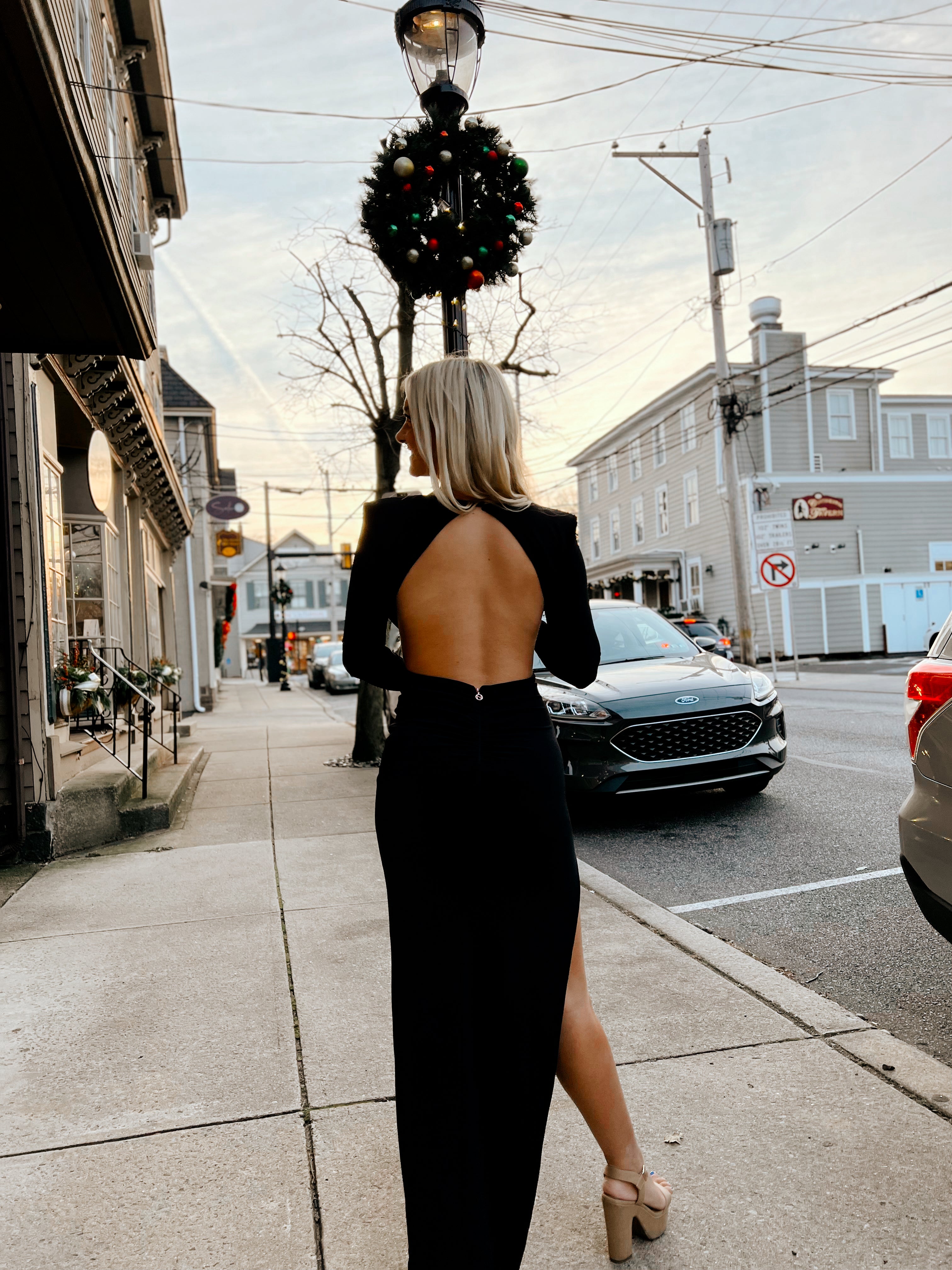 Jewel Gown Black