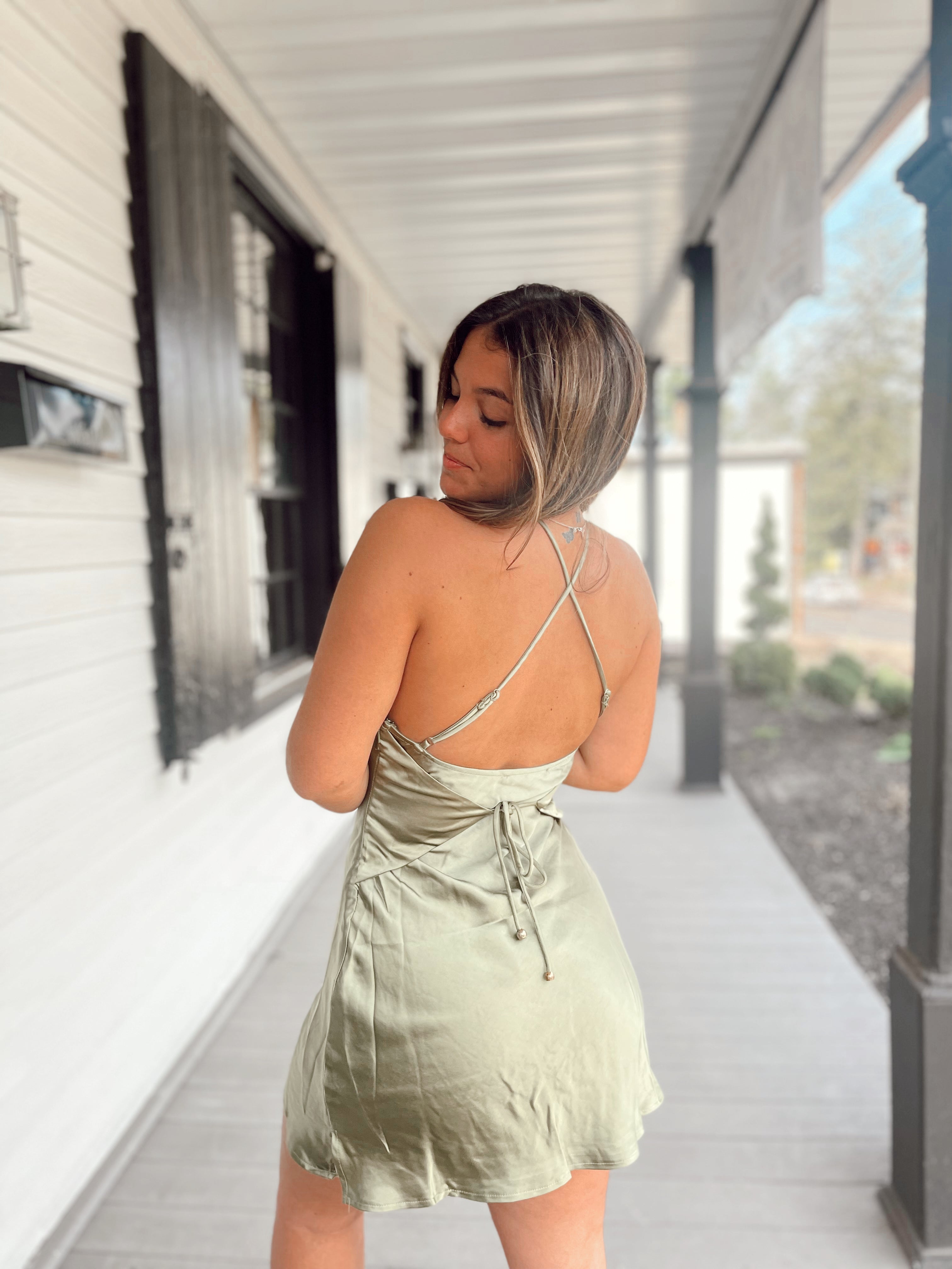 Stop and Stare Mini Olive