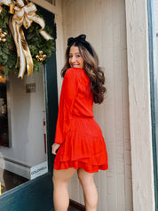 Zeina Red Dress