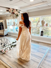 Clara Ivory Maxi Dress