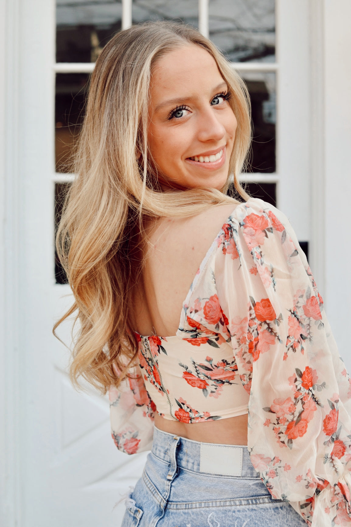 Capri Crop Red