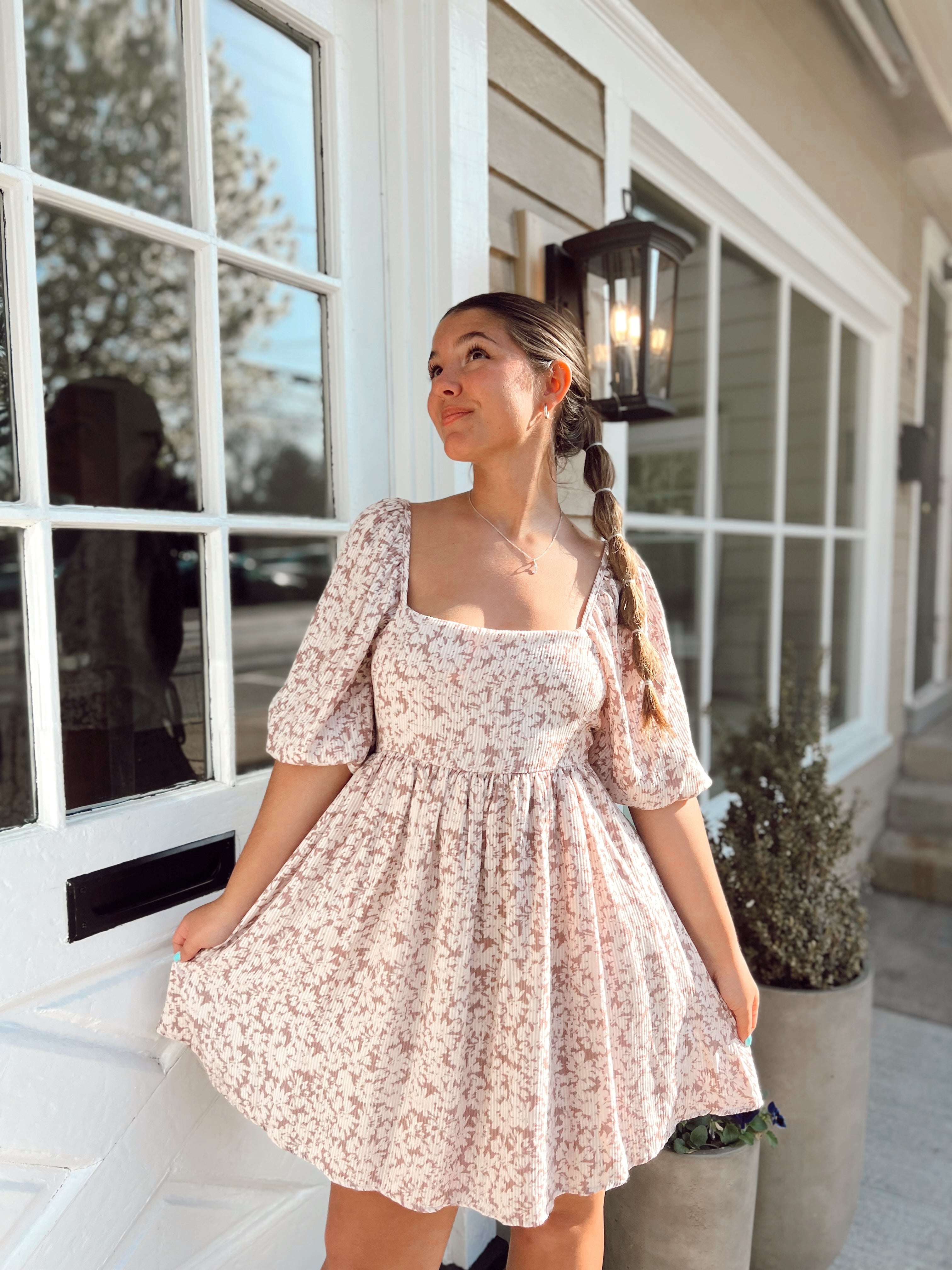 Wander Away Dress Rose