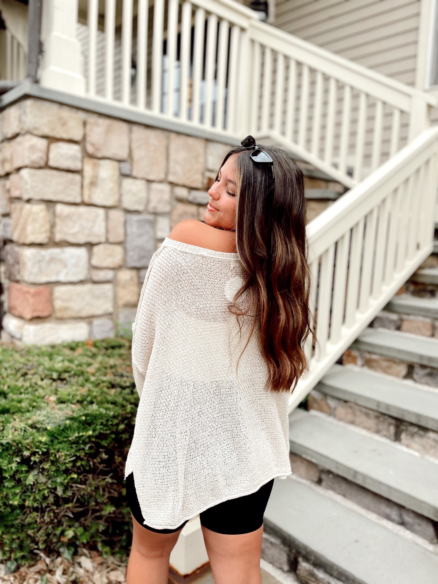 Gone For Brunch Sweater Taupe