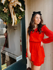 Zeina Red Dress