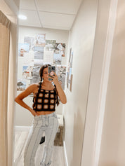 Happy Days Crochet Crop