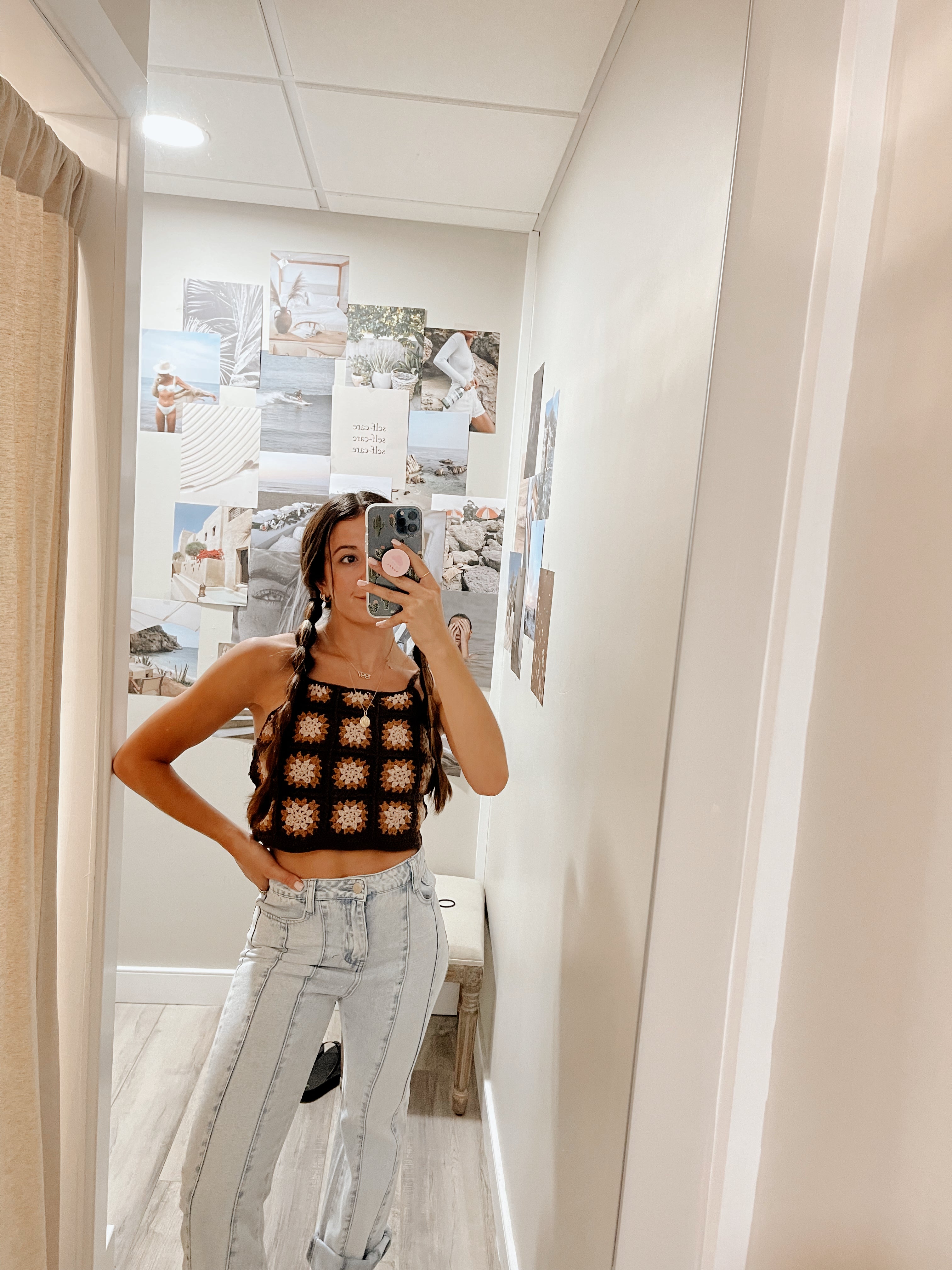 Happy Days Crochet Crop