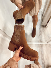 Hayle Chestnut Suede