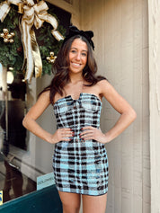 Cher Checkered Mini