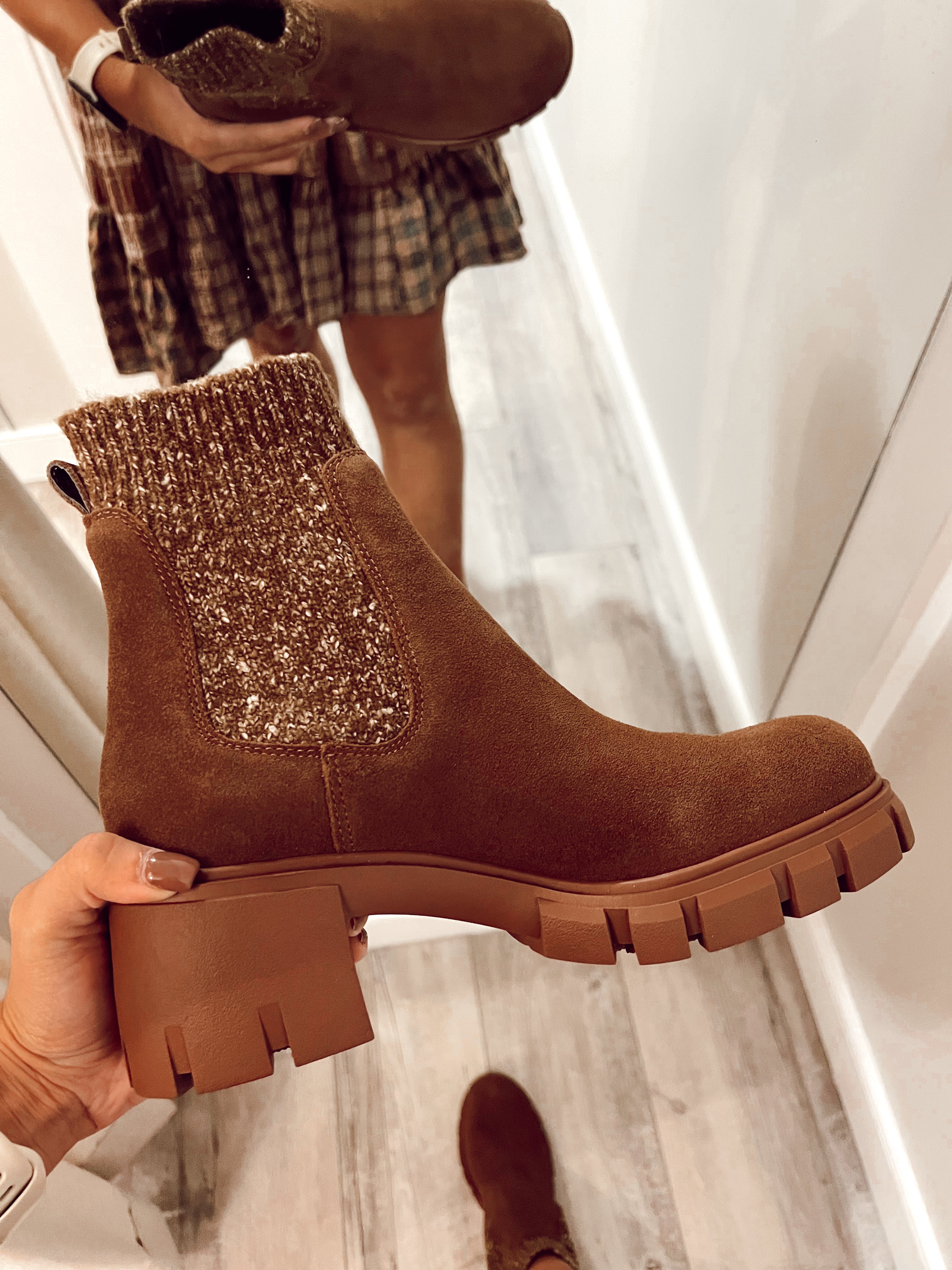 Hayle Chestnut Suede