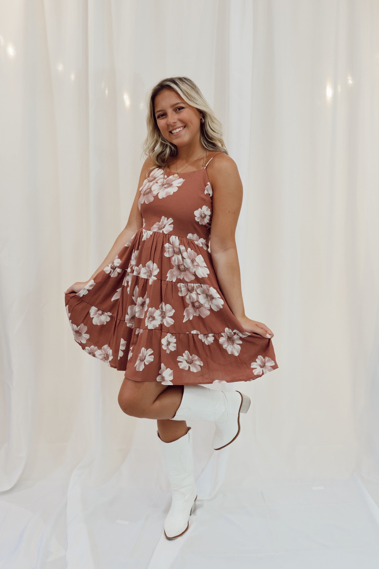 Falling Florals Dress