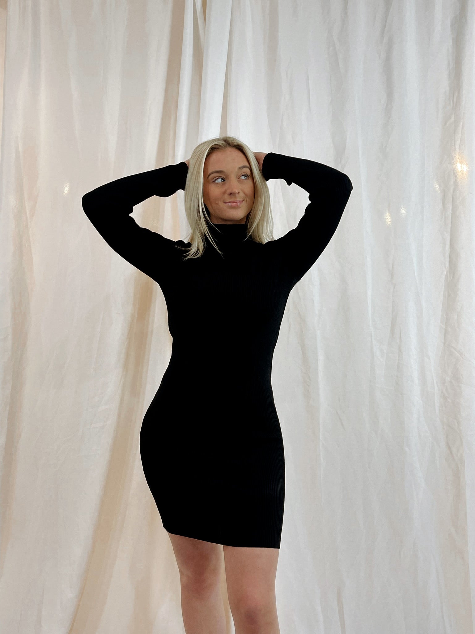 Raquel Ribbed Knit Mini