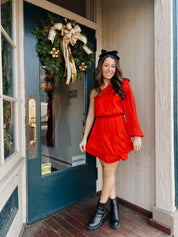 Zeina Red Dress